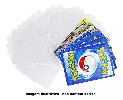 Shield Básico 100 un Sleeves Card Game Pokémon Magic - Central  Distribuidora - Deck de Cartas - Magazine Luiza