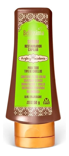 Serum Restaurador Capilar Puntas Argan Bellissima 50 G