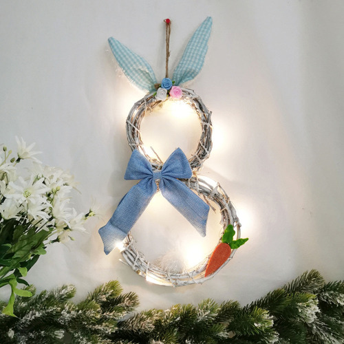 Qipai Decoraciones Azules De Pascua