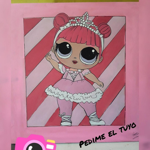 Cuadro En Acrílico Sobre Madera 28x40 Cm