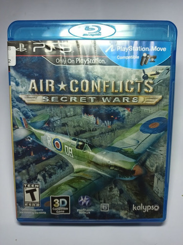 Air Conflicts Secret Wars Ps3 Mídia Física