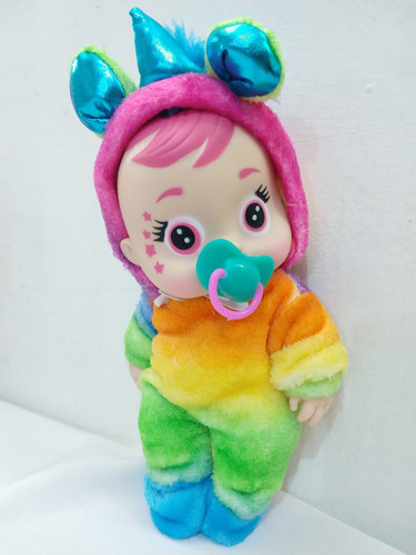 Bebés De 25 Cm Con Sonido De Carcajada Y Pijama De Unicornio