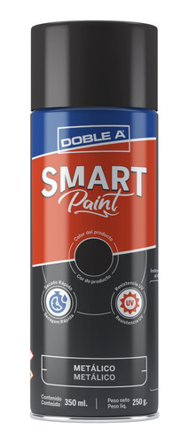 Pintura Aerosol Metalizado Smart Paint 350 Ml/ 250gr Doble A