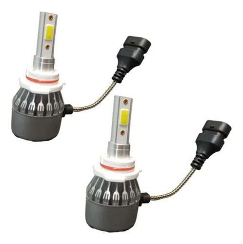 Par Lampada Super Led Fria Hb4 Tay Tech Veiculo 40w 12/24v