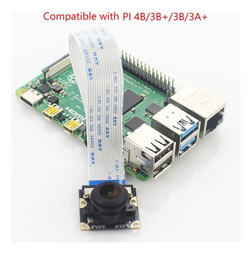 Para Módulo De Cámara De Visión Diurna 4b 3b+ 5mp 1080p F