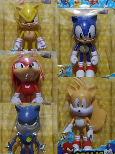 Boneco Sonic Original Importado Classic 6,5 Cm