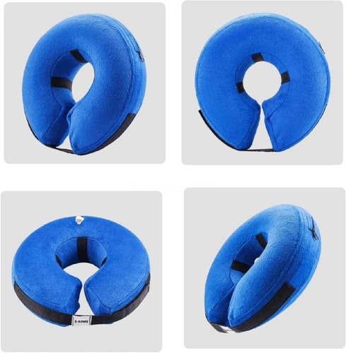 Collar Inflable Isabelino Anti Mordida Perros Gatos - Tallas Tamaño del collar XL