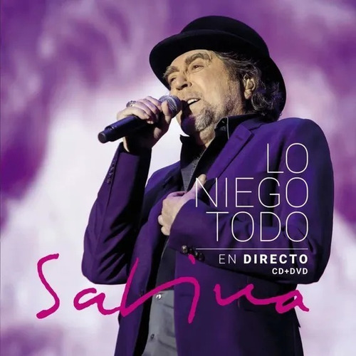 Lo Niego Todo - Joaquin Sabina - Disco Cd + Dvd - Nuevo