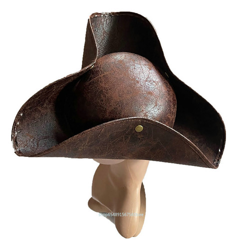 Sombrero De Capitán Pirata Cosplay Retro Tricorn Hat Ball