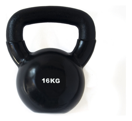 Pesa Rusa Kettlebell 16kg Fundicion Engomada Gimnasio