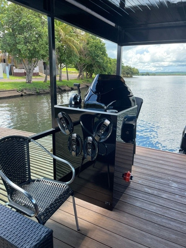 Imagem 5 de 9 de Flutuante Prime C/ Motor Mercury 60hp 4 Tempos