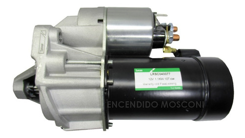 Imagen 2 de 8 de Burro Motor De Arranque Renault 9 11 19 Clio 1.6 Nafta