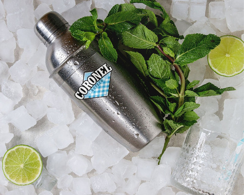 Kit 50 Coqueteleiras Aço Inox 500ml P/ Drink Personalizado