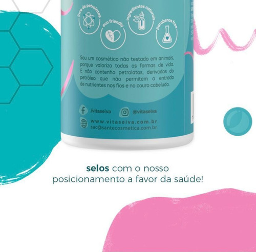 Imagem 5 de 8 de Shampoo Acido Hyalura Lançamento 300ml Vita Seiva