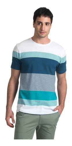 Remera Oxford Polo Club Jacky Hombre Blanco