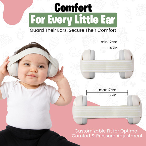 Auriculares Indoorsy Con Cancelación De Ruido Para Bebés Color