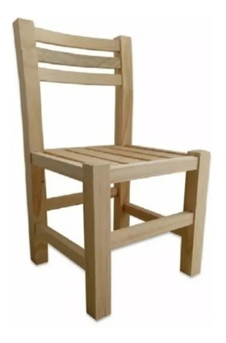 Silla Madera Tipo Restaurante (Usado)