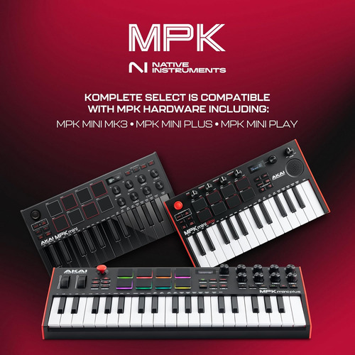 Akai Mpk Mini Mk3 Controlador Midi 25 Teclas Usb
