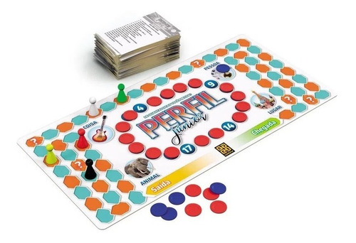 Jogo De Tabuleiro Perfil Junior 2 Grow 01979 - Infantil