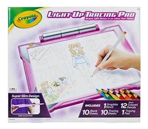 Crayola Light Up Tracing Pad Pink, Amz Exclusive, En Casa