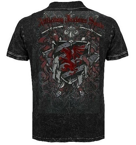 Affliction ....- M -.... Jelous Souls Polo Shirt