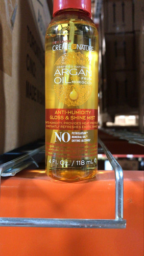 Aceite De Argán Creme Of Nature 4 Oz. Brillo Mist