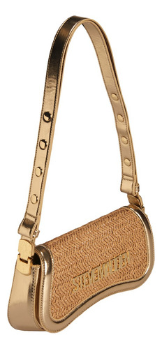 Bolsa shoulder BTOOMS color dorado Steve Madden
