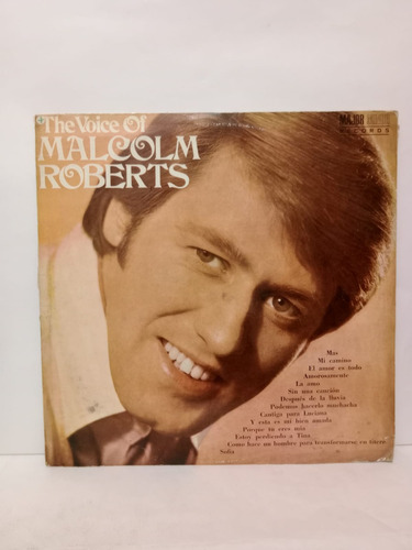 Malcolm Roberts- The Voice Of Malcolm Roberts- Lp, Argentina