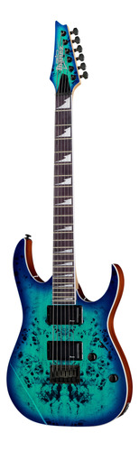 Guitarra Electrica Ibanez Grgr221pa-aqb Serie Gio Rg Azul