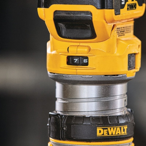 Ruteadora Fresadora 1/4 20v Xr Baretool Dewalt Dcw600b