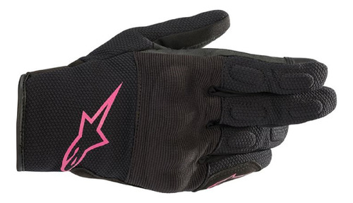 Luva Alpinestars Feminina Impermeável S Max Moto Preta 