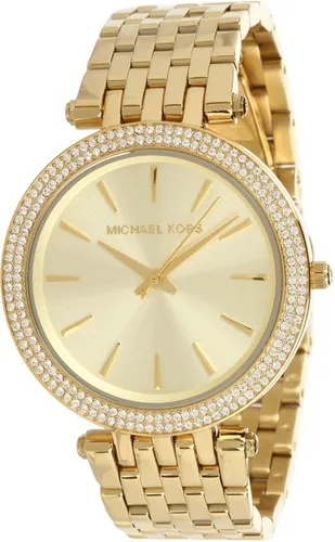 Reloj Michael Kors Mujer Dorado Mk3191 Color del bisel Brillante