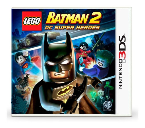 Jogo Lego Batman 2 Dc Super Heores Nintendo 3ds Wb Games