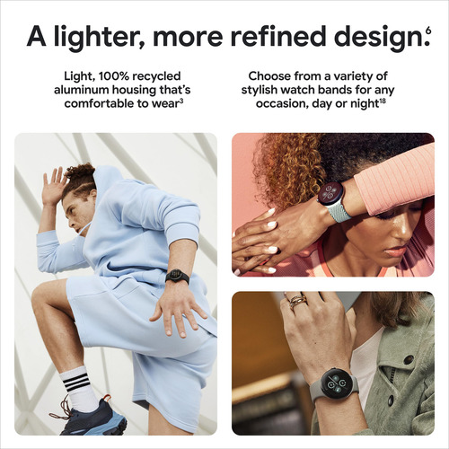 Reloj Inteligente Google Pixel Watch 2 Con Funciones De Fitb