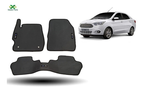 Tapete Con Parte Trasera Entero  Ford  Ka  2017 Seda +regal