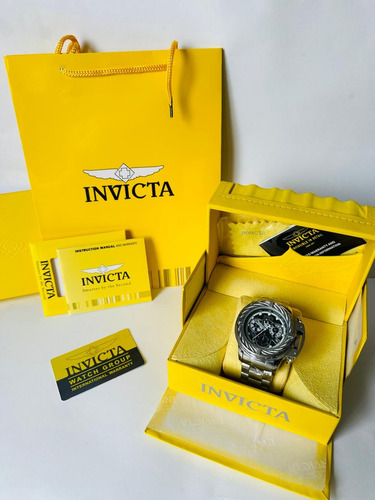 Reloj Invicta I Force Plateado Fullset Hombre Plateado Plata Negro (Usado)