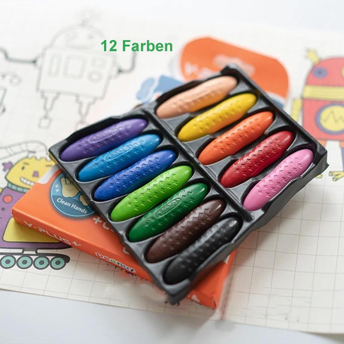 Juguetes De Rompecabezas De Colores Para Niños, Crayones Al