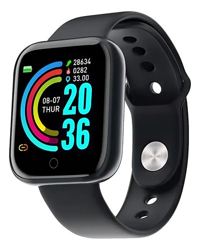 Combo Smartwatch Rosa/negro + Auriculares Bluetooth M30 Blanco Deportivo Rosa Claro Negro