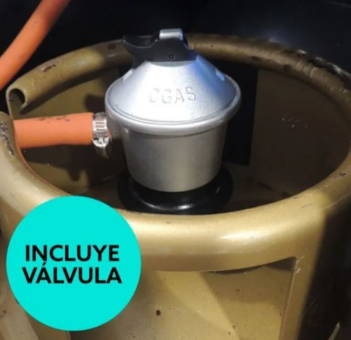 Imagen 4 de 7 de Estufa Supergas A Gas Xion 3 Paneles Con Valvula 13kg