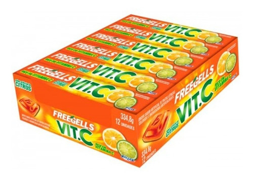 Freegells Drops Citrus Vitamina C C/12 - Riclan