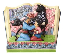 Comprar Disney Traditions, Figura De Libro De Mulán Y Su Padre