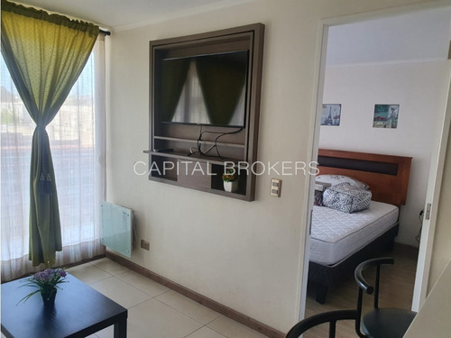 1 Dorm + 1 Baño, Pasos Estación Viña Del Mar (dg)