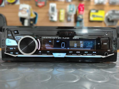 Imagen 6 de 6 de Reproductor Para Vehículos Con Bluetooth Usb Aux Fm 1 Din