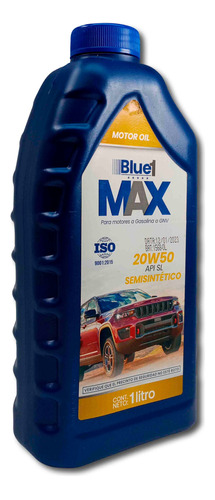 Aceite De Motor 20w50 Semisintetico Importado Blue1