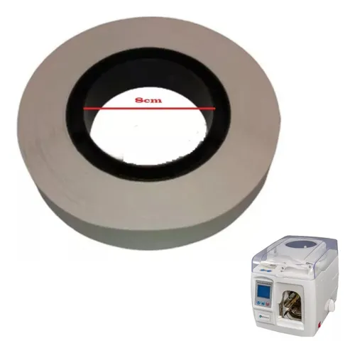 Rollo Papel Para Enfajadora De Billetes Elitronic Eli-306 X2