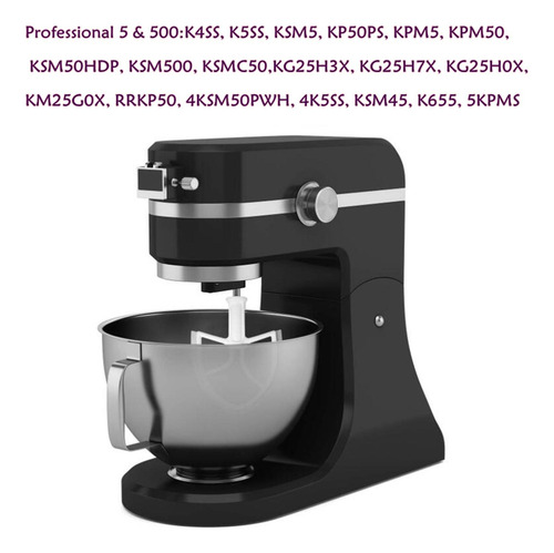 Batedor Flex Edge Para Kitchenaid Tilt-head 5 Quart Stand