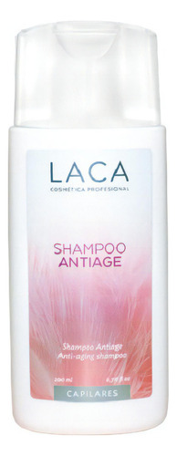 Shampoo Antiage Laca Protege Nutre Repara Cabellos Dañados