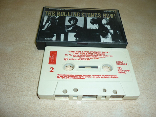 Rolling Stones Now Cassette Excelente