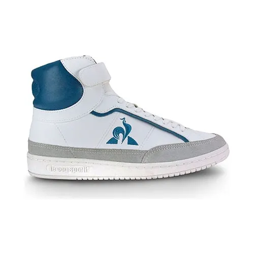 Le coq sportif top tenis antigo couro