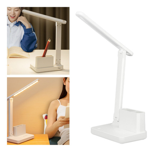 Luz Nocturna Giratoria Plegable De Carga Táctil Led